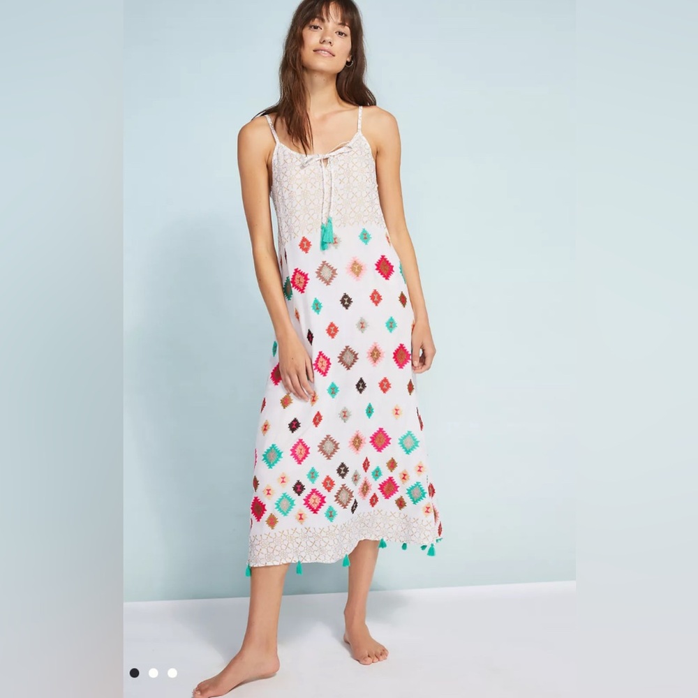 Anthropology Hemera Cover-Up Dress Size S